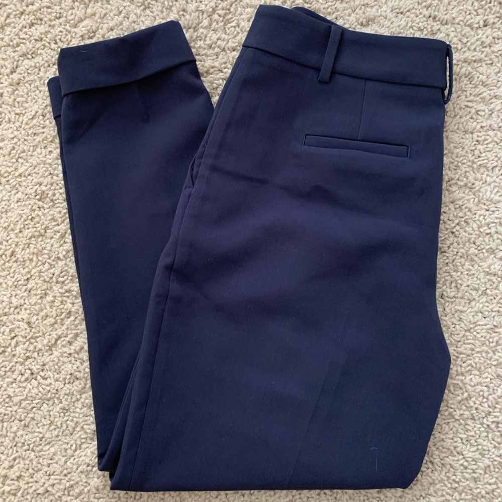 High-Rise Tapered Cropped Pant